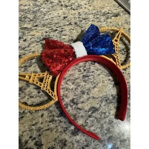 Disneyland Paris Mickey Minnie Ears Light Up CUSTOM (Set of Two)